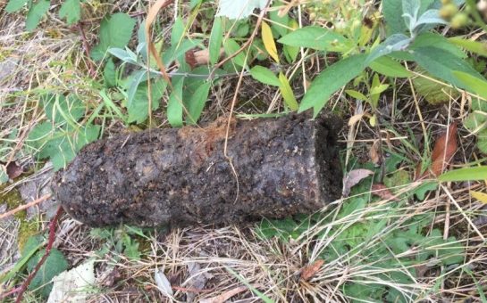 unexploded shell in raynes park