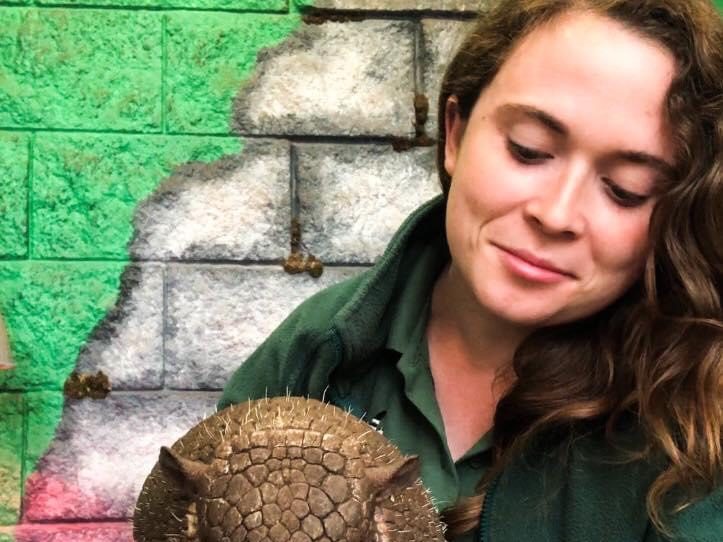 Charlotte Coventry Senior Keeper at Battersea Park Zoo