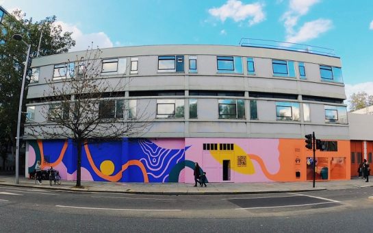 The mural