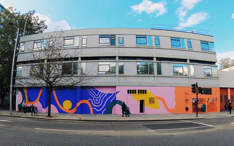 The mural