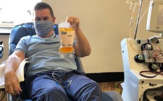 Danny Freeman a coronavirus survivor who has donated his plasma