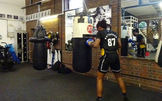 Craig Richards back in training