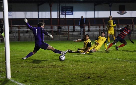 hampton and richmond equaliser against hornchurch