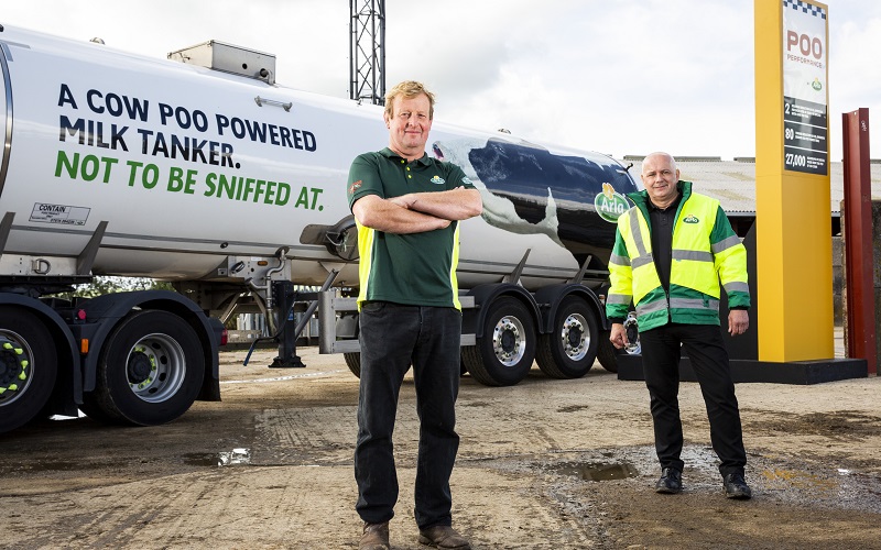 cow power ian and adrian of arla