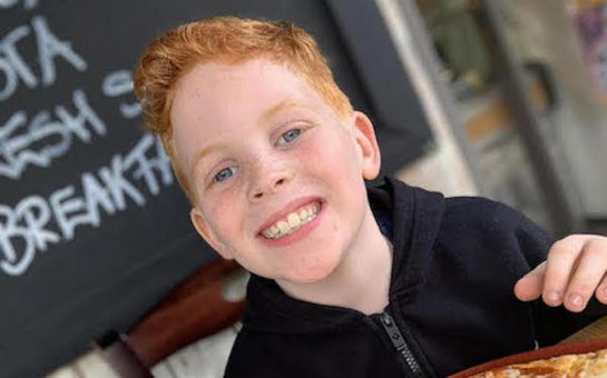 Joseph raises money for food bank