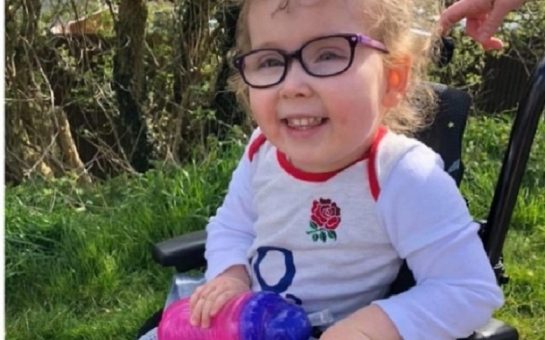 isla in an england shirt
