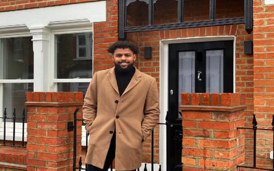 Trevor Elliot outside the Ladywell Children's Home
