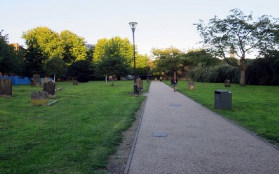 stabbing occurred near garrett lane burial ground