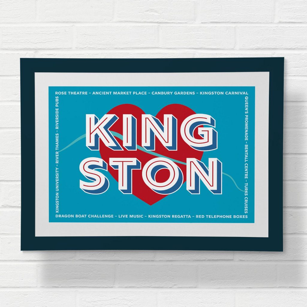 Kingston art print Maxine Stinton 
