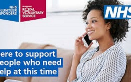 nhs volunteers scheme promotional poster