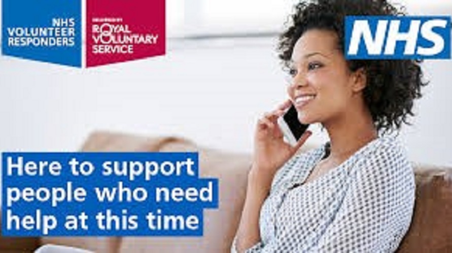 nhs volunteers scheme promotional poster