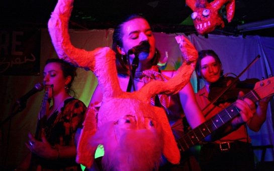 goat girl playing at windmill brixton