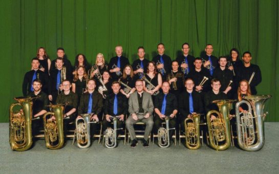 brass band group photo