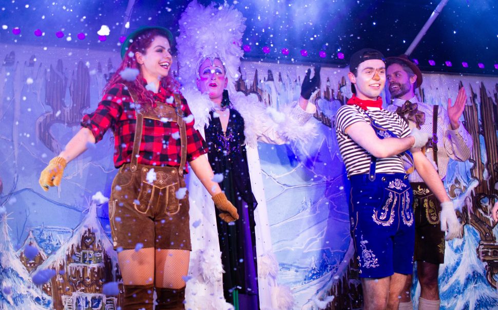 frostbite, the adult panto, being performed