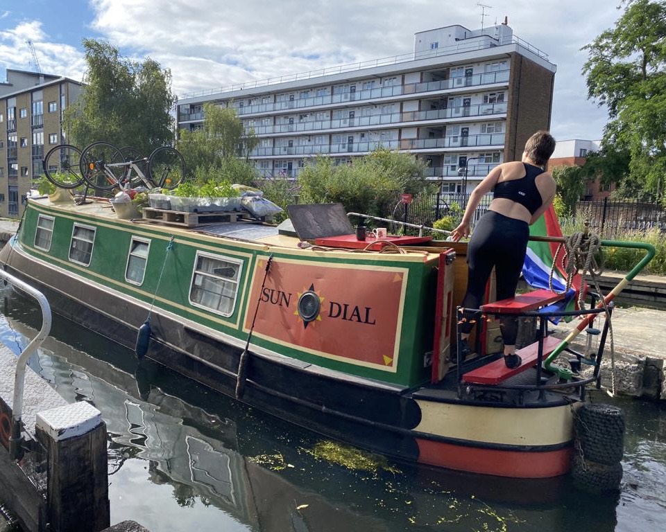 Life On A Canal Boat During The November Lockdown In London