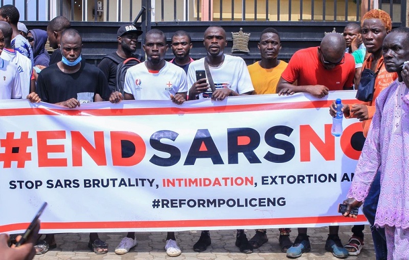 end sars protestors
