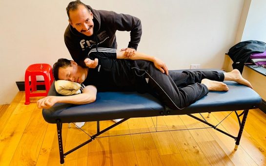 personal trainer coach eric in action