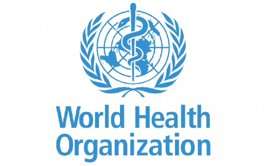 World Health Organisation Logo on a white background