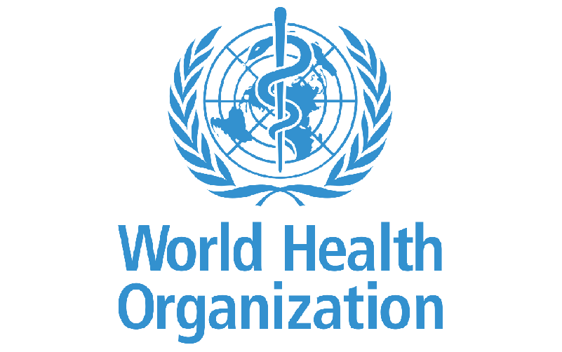 World Health Organisation Logo on a white background