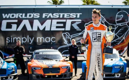 james baldwin wins world's fastest gamer