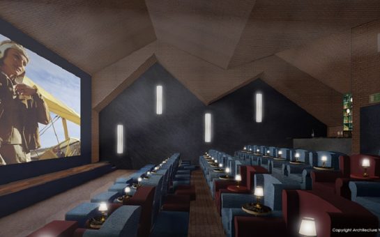 Teddington luxury cinema room interior