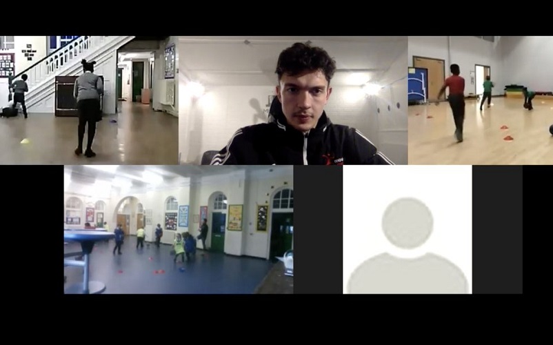 A Zoom of a Moving Matters lesson