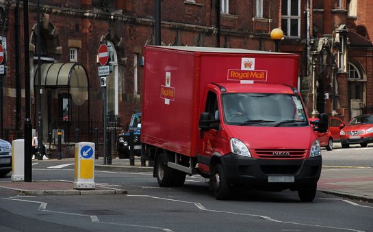 royal mail truck
