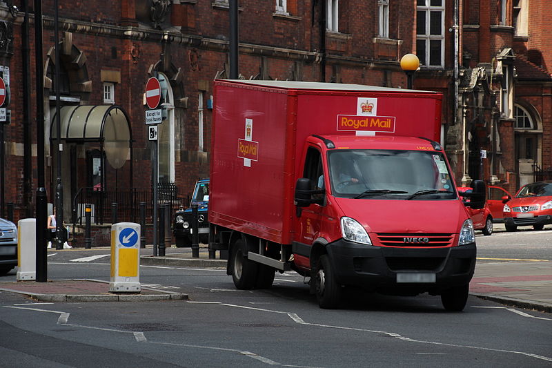 royal mail truck