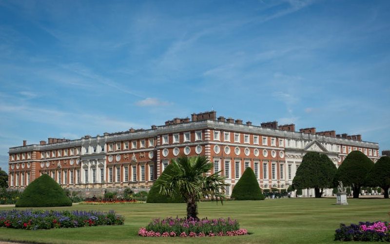 Hampton Court Palace's gardens in bloom