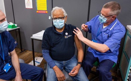 COVID Twickenham Stoop vaccine