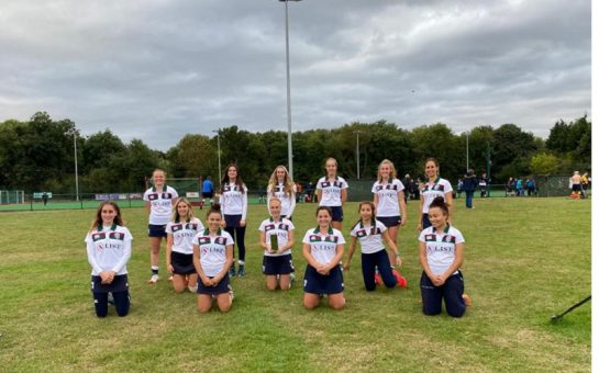 hockey team on field