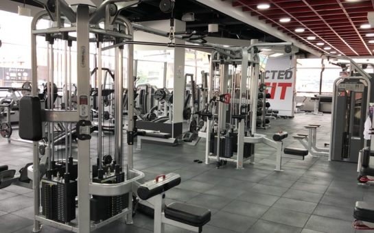 gym fitness weights machines exercise health