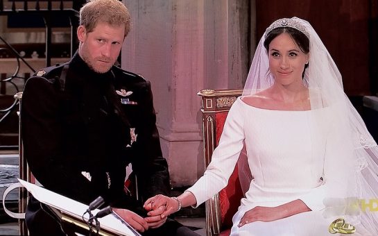 Harry and Meghan on their wedding day. Photo credit: Andrew Mason on Flickr