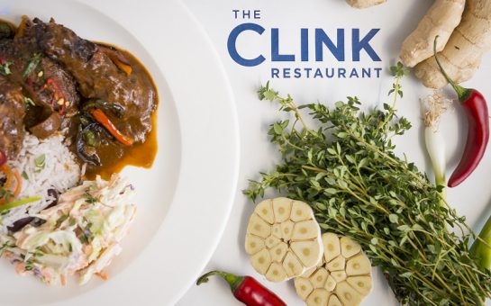 Clink Charity - jerk chicken dish