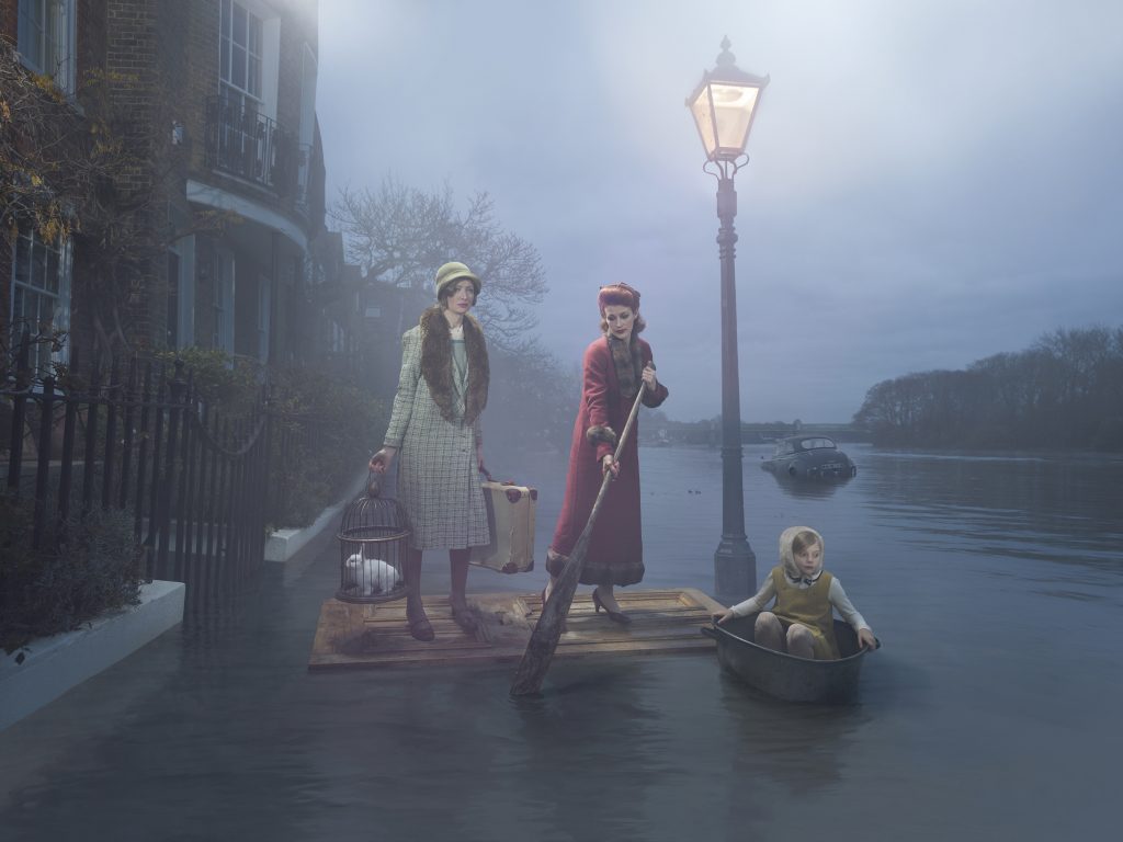 'Flood on the Thames' by Julia Fullerton-Batten