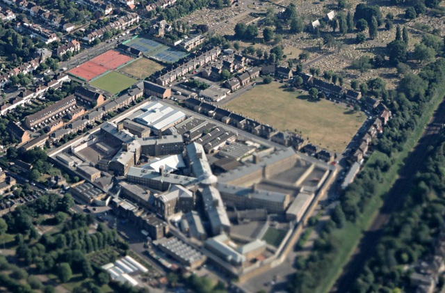 HMP Wandsworth from the air