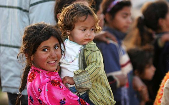 Iraqi refugee children, Damascus, Syria