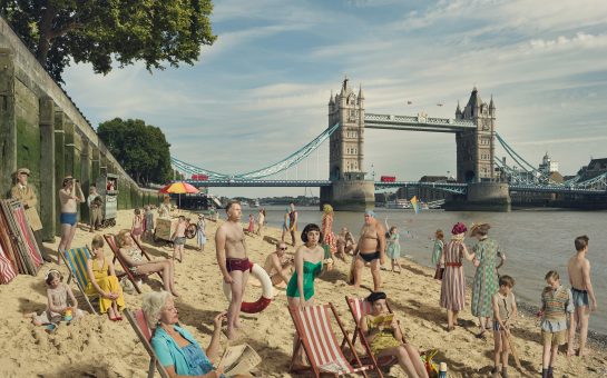 River Thames Fine Art Photograph Julia Fullerton-Batten London Bridge Beach