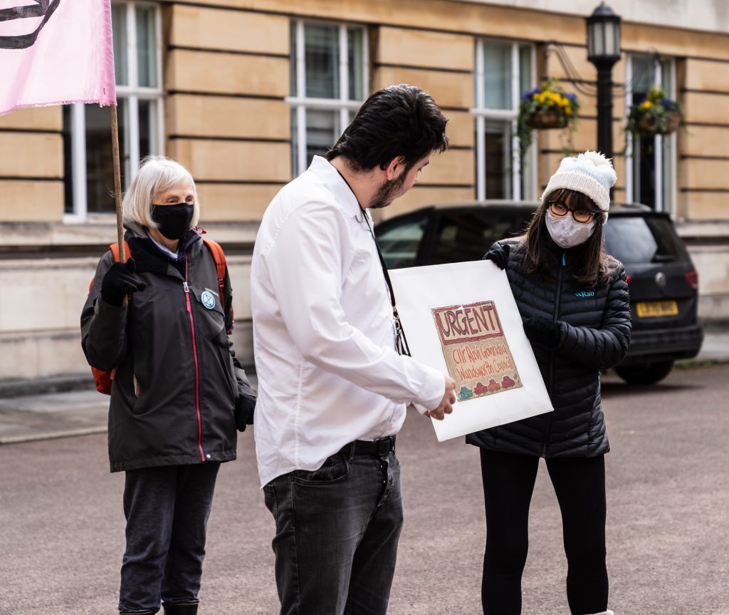 Extinction Rebellion protestors 