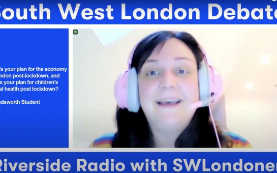 Screenshot Hannah Graham Green Party South West London Debate Riverside Radio