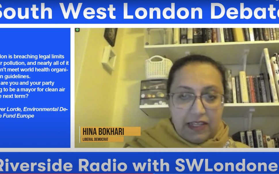Screenshot of Hina Bokhari GLA Riverside Radio Online
