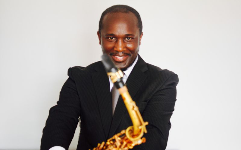 British Jazz musician Tony Kofi