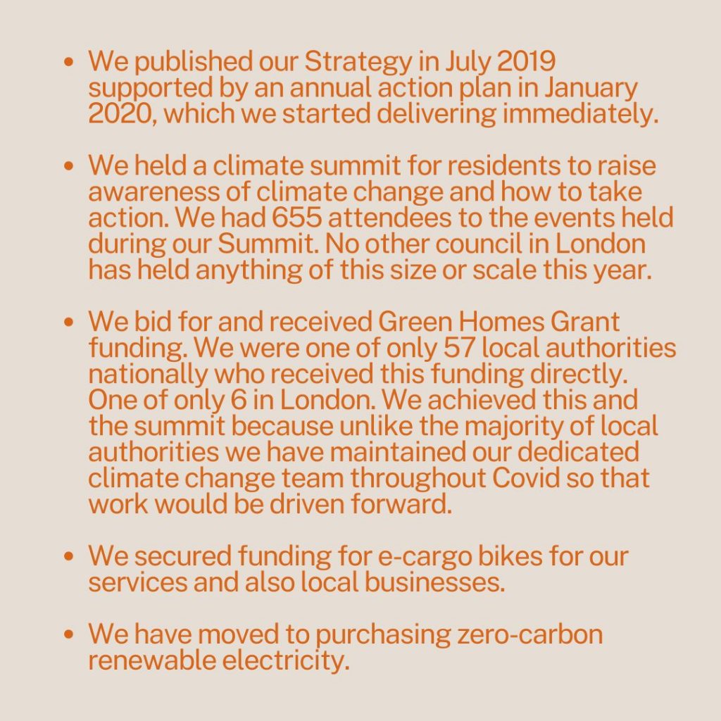 Wandswroth council climate emergency action 1