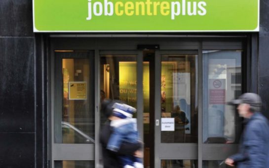 The exterior of a job centre