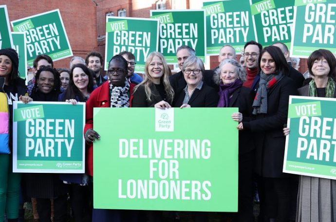 Green Party campaigners