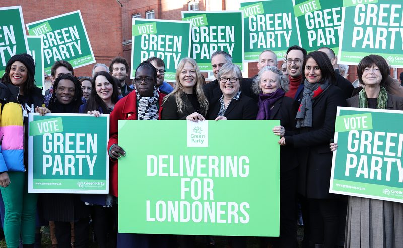 Green Party campaigners