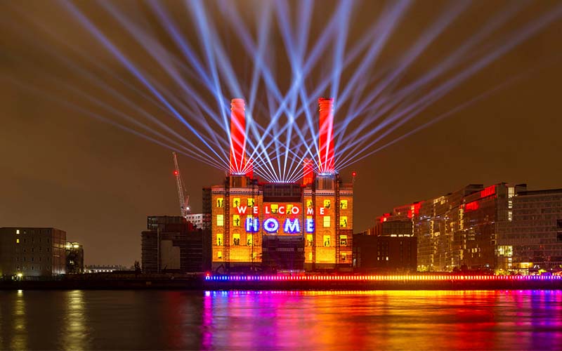 London landmark Battersea Power Station officially opens to residents