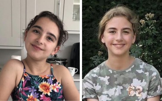 Picture of missing twins Lily and Poppy Myers