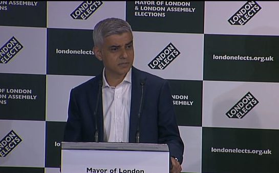 Sadiq Khan speech