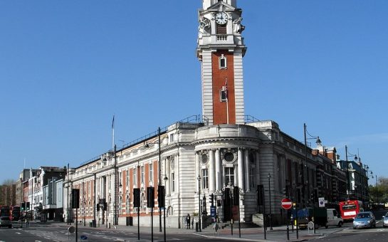 Lambeth town hall in Brixton